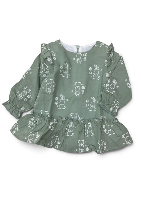Abito manica lunga BUSSI BABA | 4549VERDE